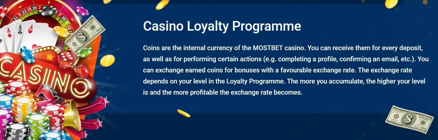 How Mostbet Casino Levels Control Coin Exchange